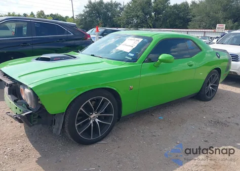 2017 Dodge Challenger 392 Hemi Scat Pack Shaker из США, поврежденный, VIN 2C3CDZFJ3HH549273